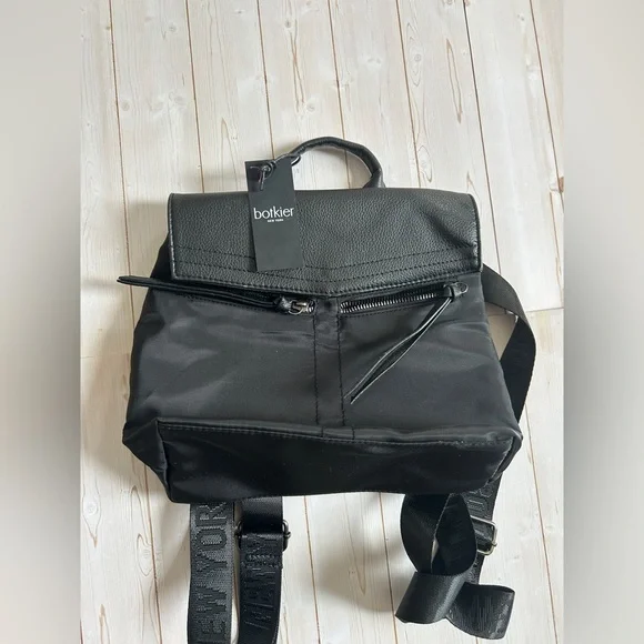 Boitkier mini backpack nylon black New with tag - Picture 1 of 3